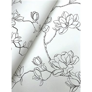 Magnolia Branches Black MF4731