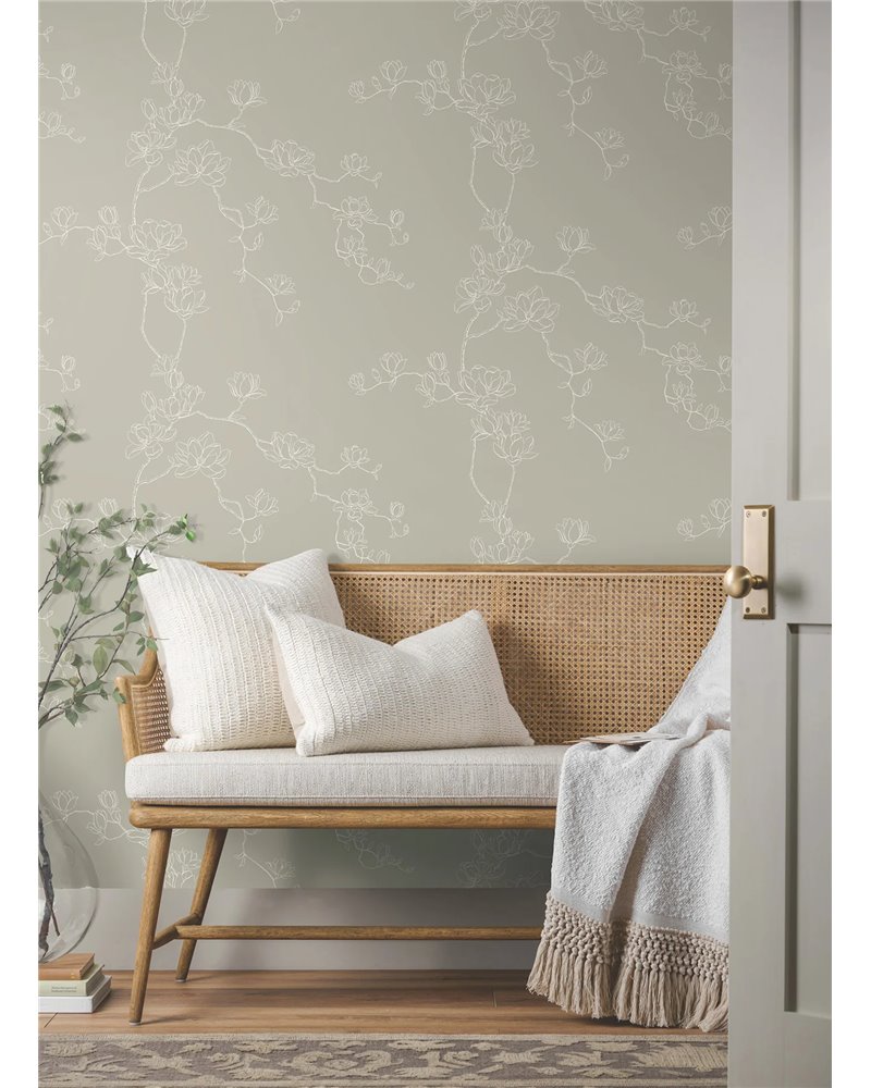 Magnolia Branches Taupe MF4736